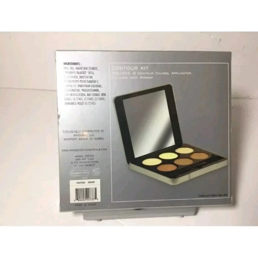 ME Makeover Essentials Contour Kit - 6 Shades w/Applicator‎ & Mirror Free Ship